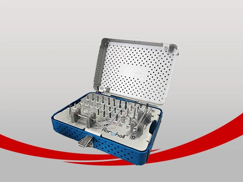 Kit quirúrgico para implantes dentales RD